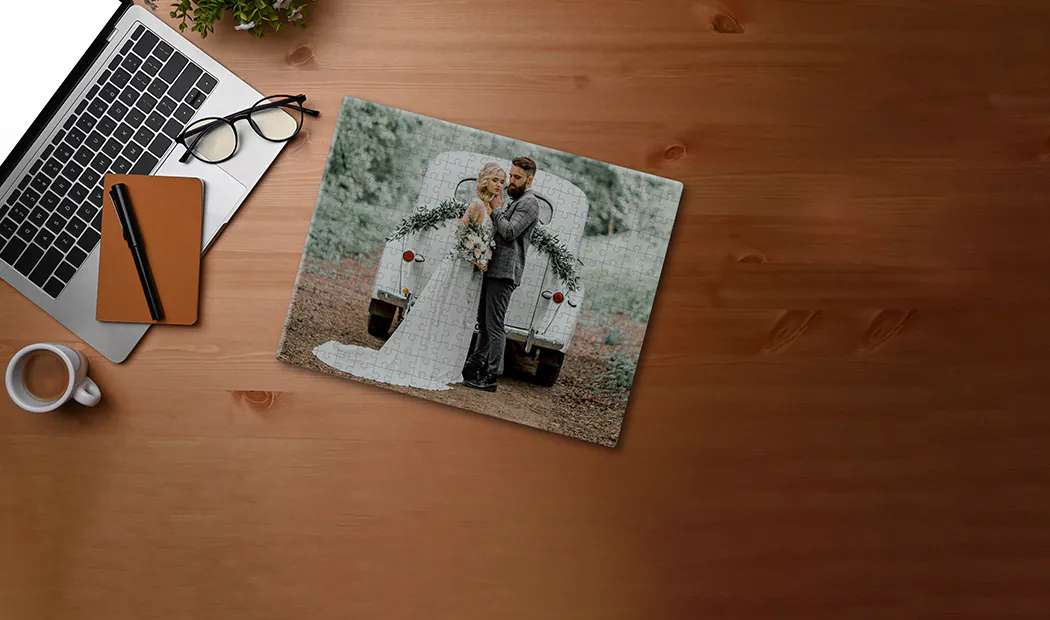 Custom Photo Puzzle for Valentines