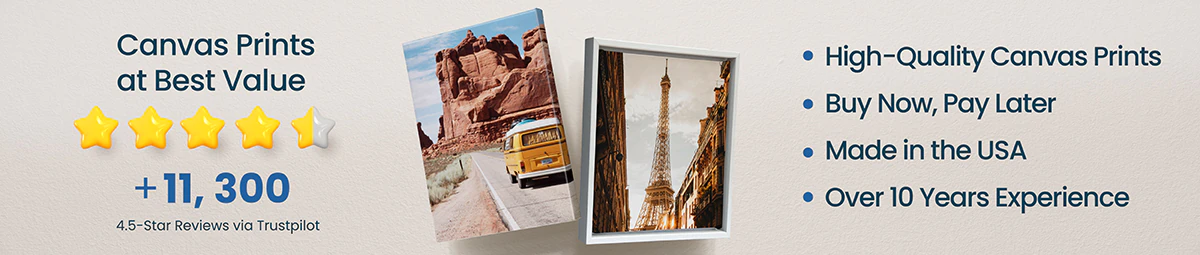 High Quality Canvas Prints, Buy Now Pay Later, Made in UK, Over 10 years experience