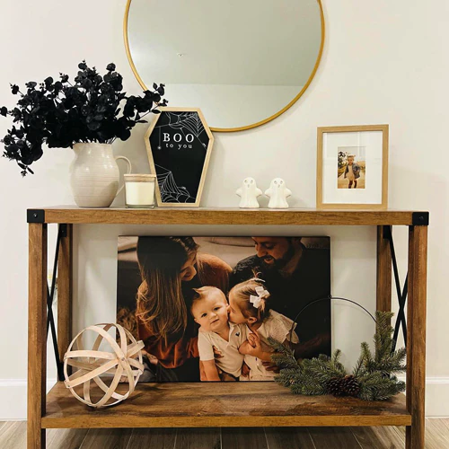 SULEPE Magnetische polaroid fotolijst 2,5 x 3,5 inch, Instax Mini Frame Foto Magneten, Min Foto Sleeve Pocket voor Koelkast, Portemonnee Maat Fotolijst, Zwart-20 Stuks