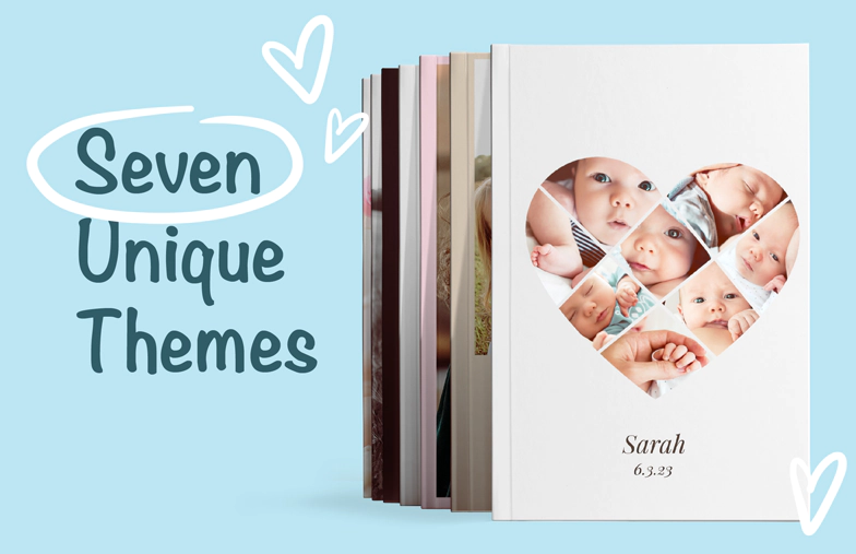  Custom Photo Album Book for Pictures Personalized Your  Photograph 3D Printed on Book Best Gift for Wedding Anniversary Family Baby  Couple Keep Memory Book 4 x 4 Inch : Home & Kitchen