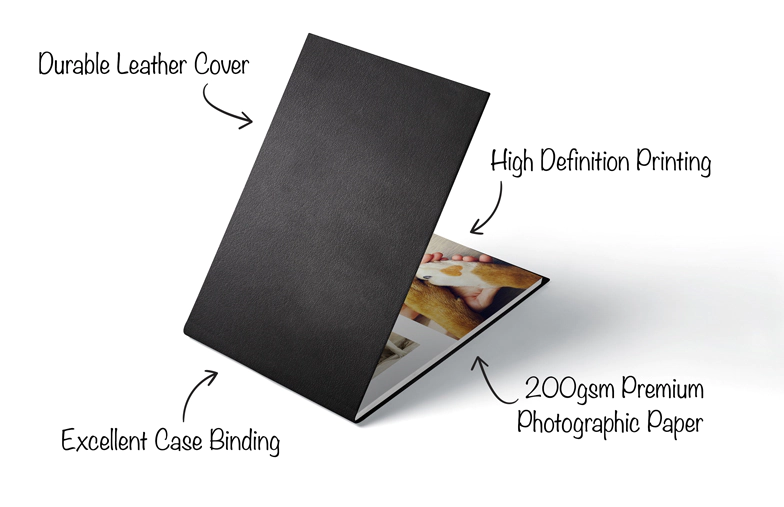 Leather Personalised Photobook Deal - Wowcher