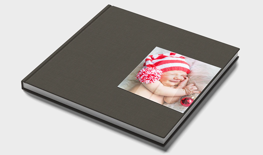 Acrylic Window Photo Albums | Deluxe Layflat Photo Albums